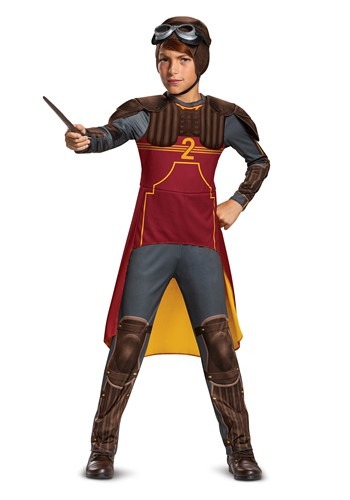 Harry Potter Deluxe Ron Weasley Quidditch Costume for Kids