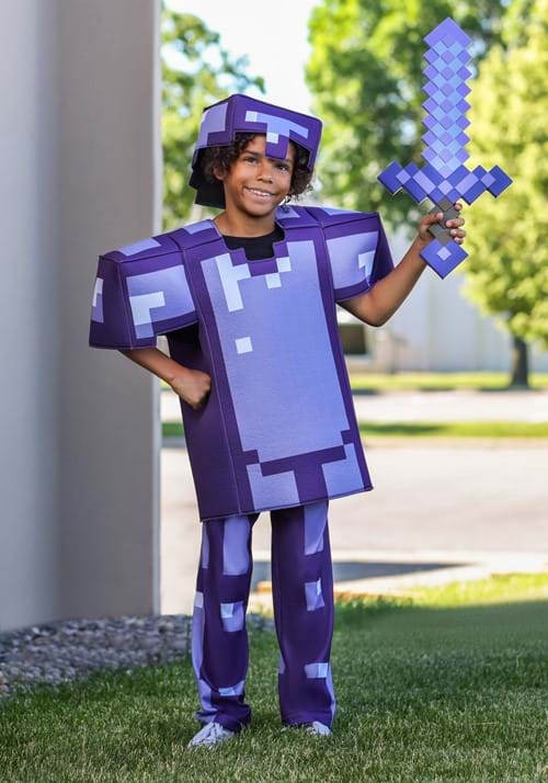 Minecraft Enchanted Purple Prop Sword