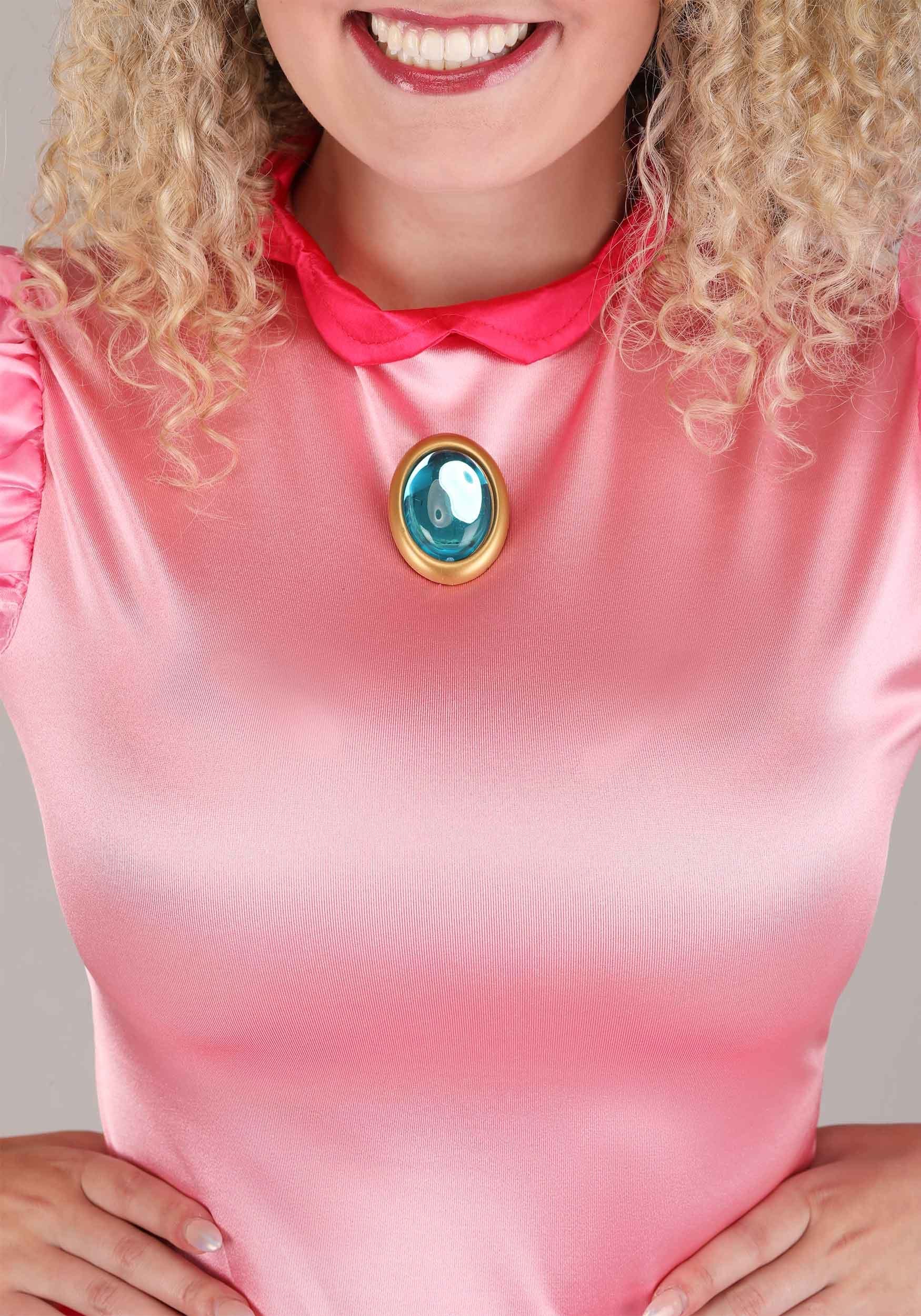 Deluxe Super Mario Princess Peach Costume for Women