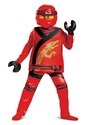 Child's Ninjago Kai Legacy Deluxe Costume