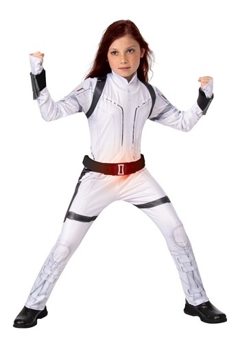 Black Widow Deluxe White Suit for Kids