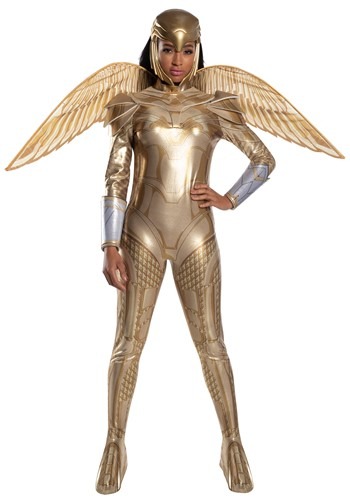 Wonder Woman Gold Armor Deluxe Costume for Women