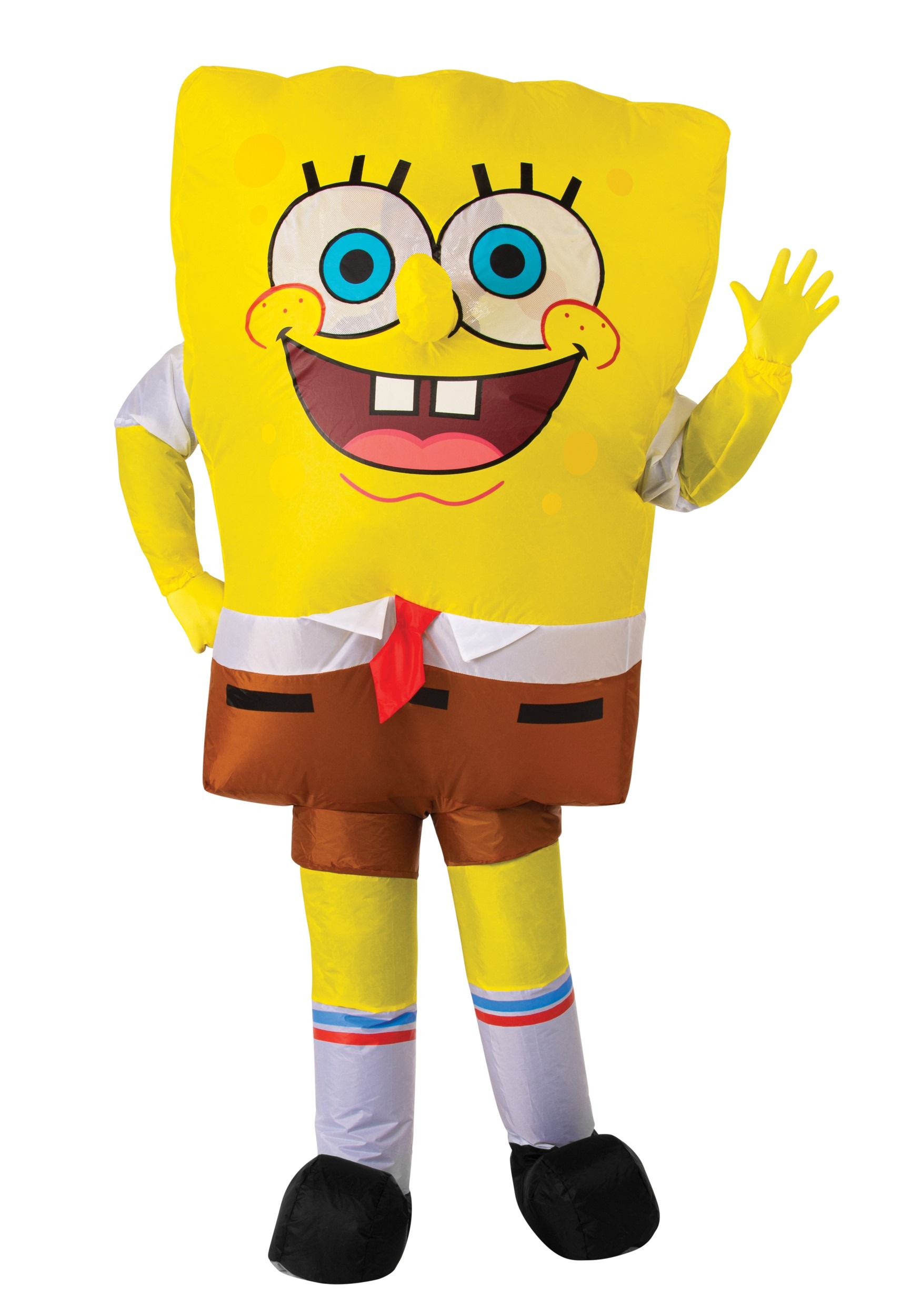 Disfraz inflable de Spongebob Squarepants para adultos Multicolor