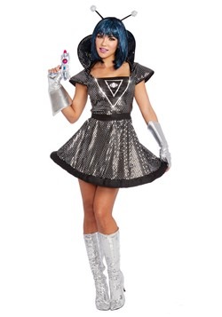 Women's Sexy Light Up Spaced Out Costume
