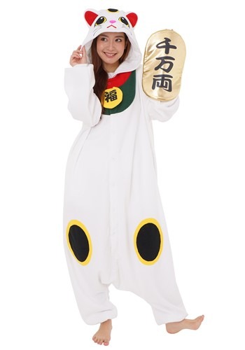 orquesta autopista archivo Adult Kigurumi Costume Lucky Cat