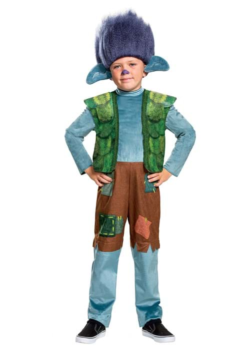 Boy's Trolls World Tour Deluxe Branch Costume