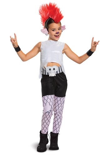 Trolls World Tour Girls Deluxe Barb Costume