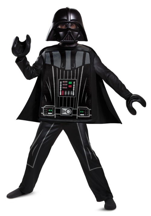 Lego Star Wars Boy's Deluxe Lego Darth Vader Costu