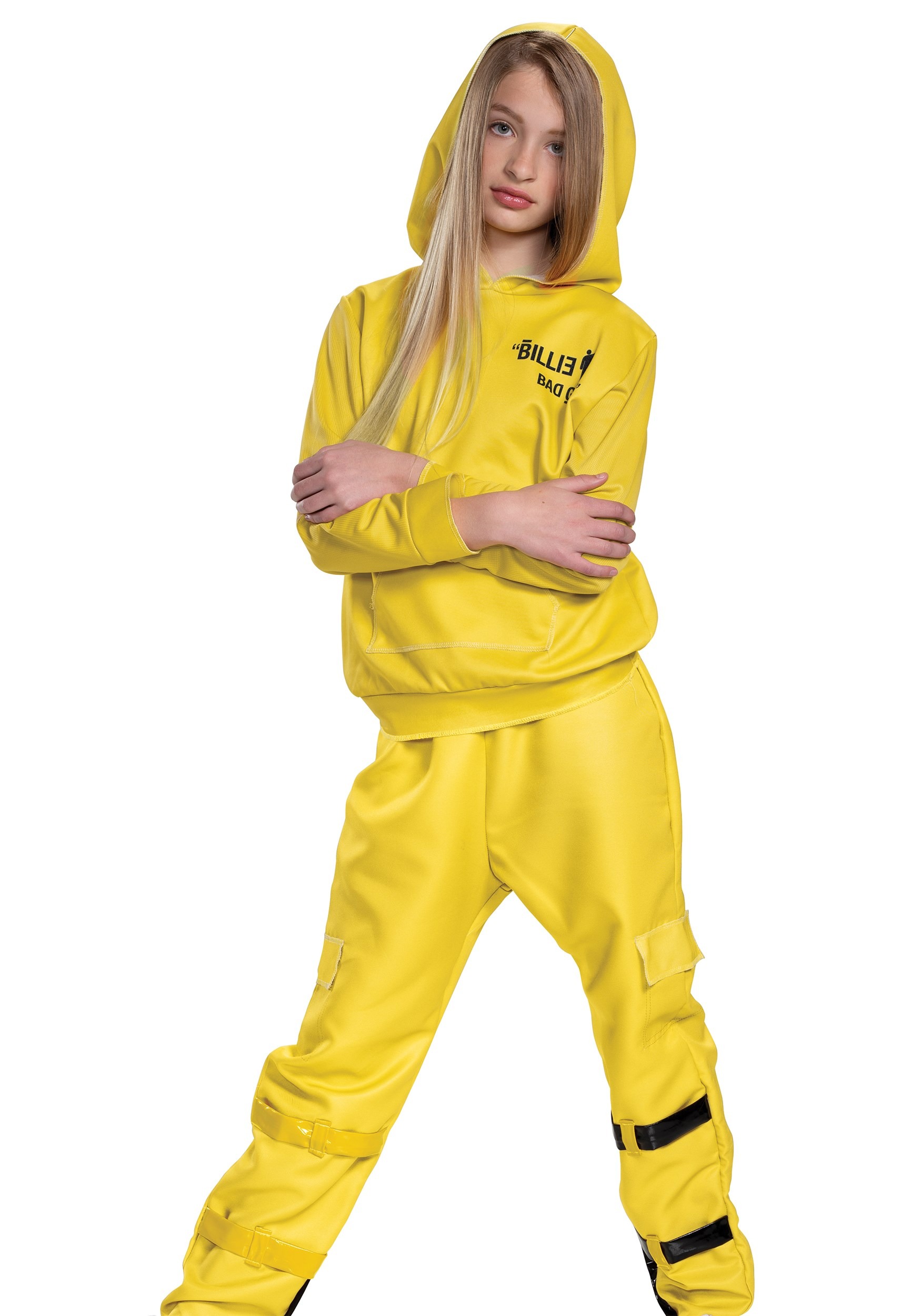 Billie Eilish Kids clásico de disfraz amarillo Multicolor