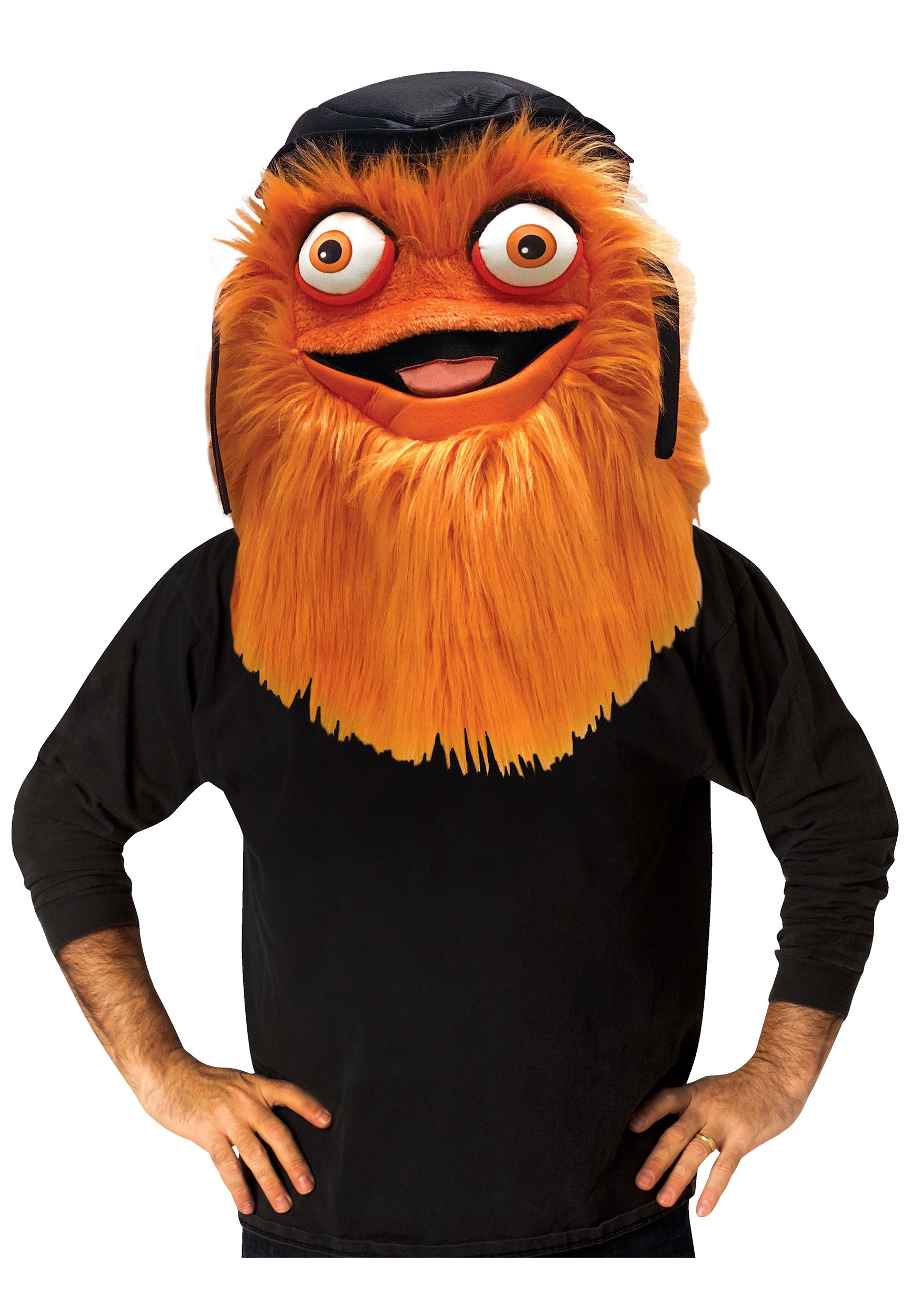 Official NHL Philadelphia Flyers Gritty Mascot Head for Fans