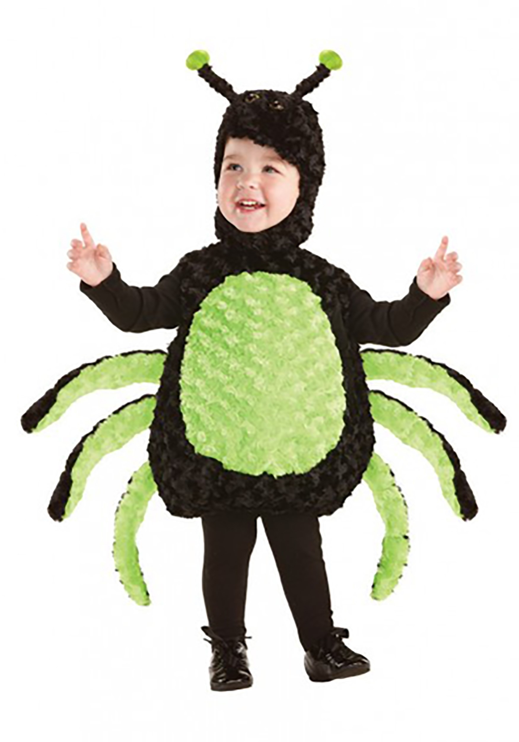 Photos - Fancy Dress Bubble Underground Toys  Spider Kid's Costume Green/Black 