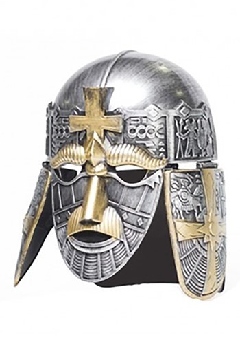 Adult Silver Crusader Helmet