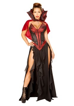 Royal Vampires Adults Fancy Dress Spooky Dracula Womens Mens Halloween Costumes 