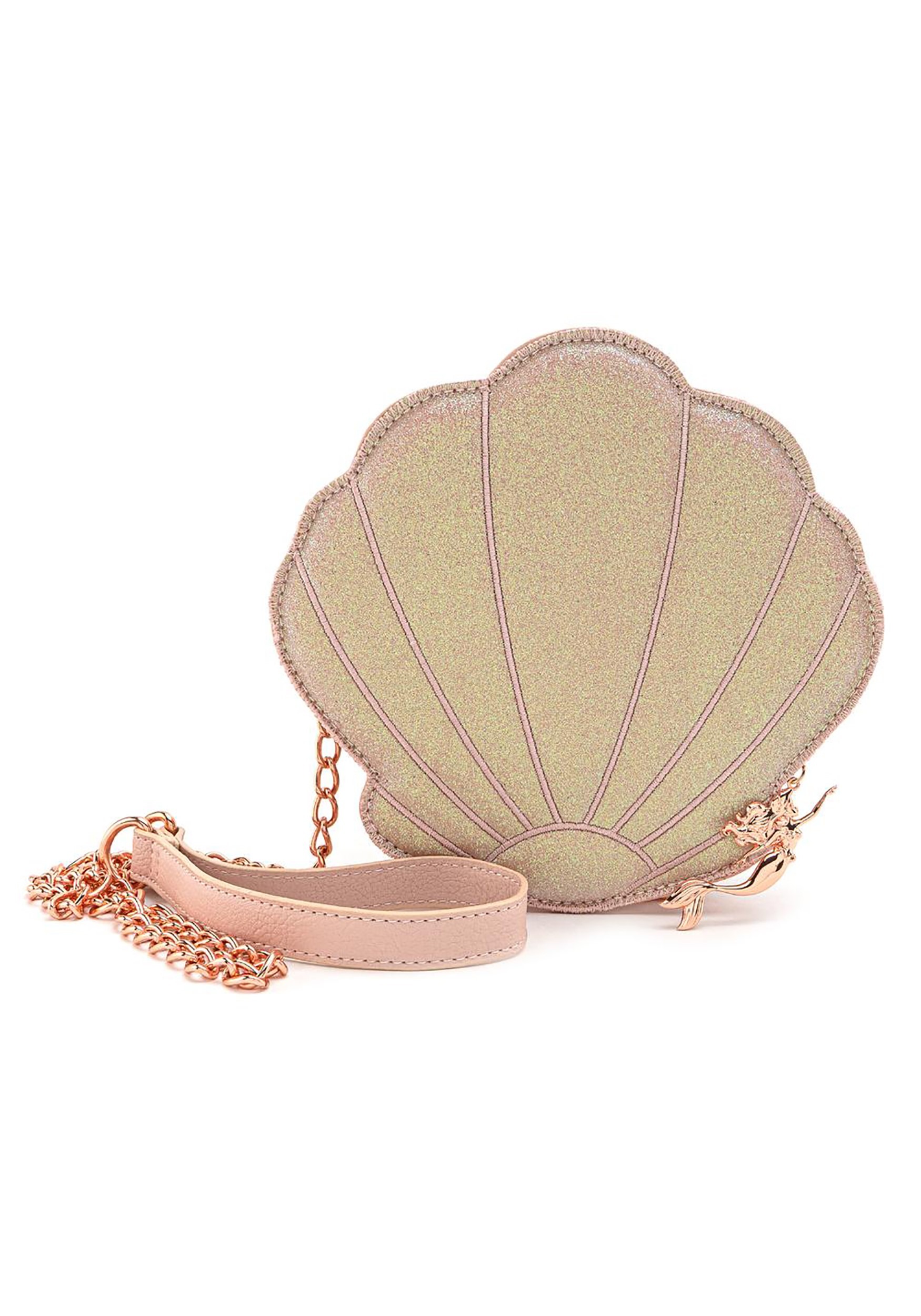 Must Have The Little Mermaid Seashell Crossbody Loungefly Bag From Loungefly Fandom Shop - black off block side bag roblox