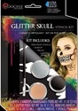 Glitter Skull Stenicl & Makeup Kit