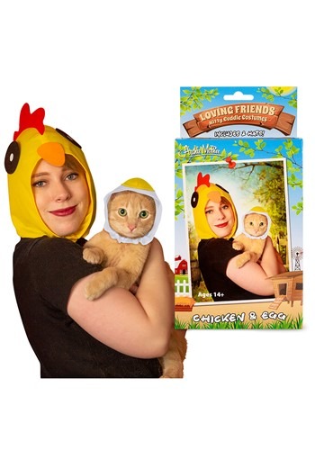 Chicken & Egg Owner & Pet Costume Kit