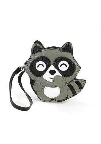 Detachable Raccoon Wristlet