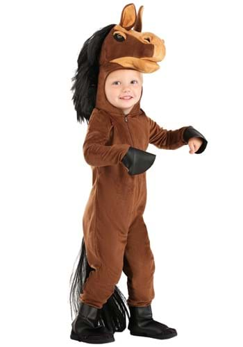 BETZOLD Costume da cavallo per bambini Colore: marrone scuro - Costume per  ragazze