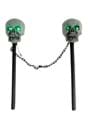 25" Skull Pathway Lights (Set Of 2) Decoration Alt 1