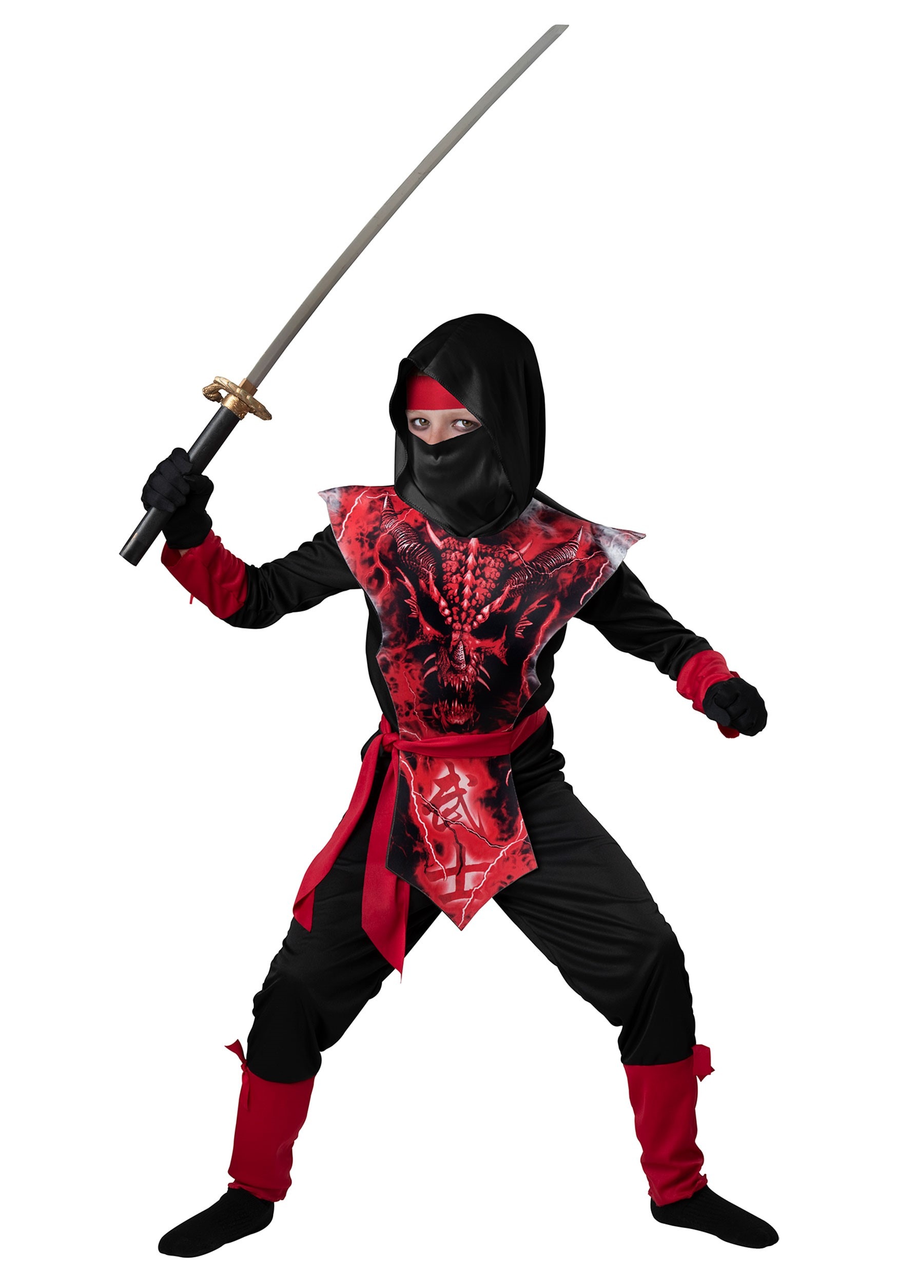 Photos - Fancy Dress Knight Fun World Death Skeleton  Boys Costume Black/Red 
