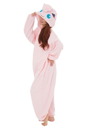 Adult Pokémon Jigglypuff Kigurumi Costume | Pokémon Costumes