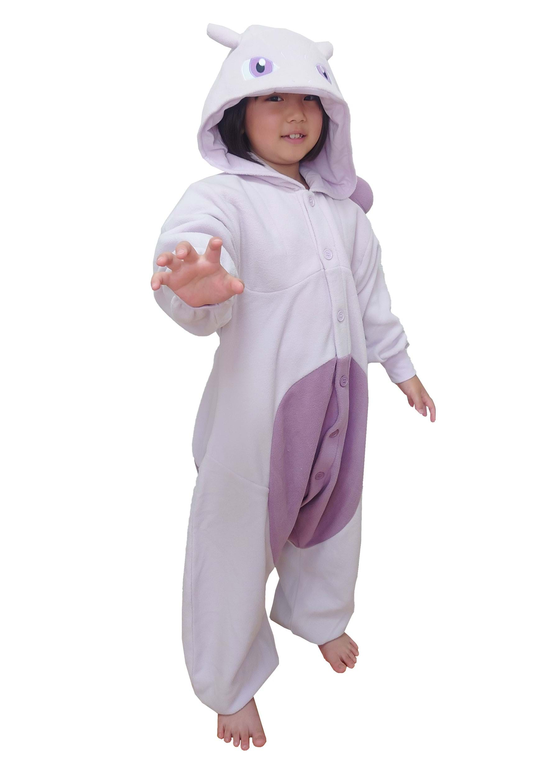 Disfraz de Kid's Pokémon Mewtwo Kigurumi Multicolor