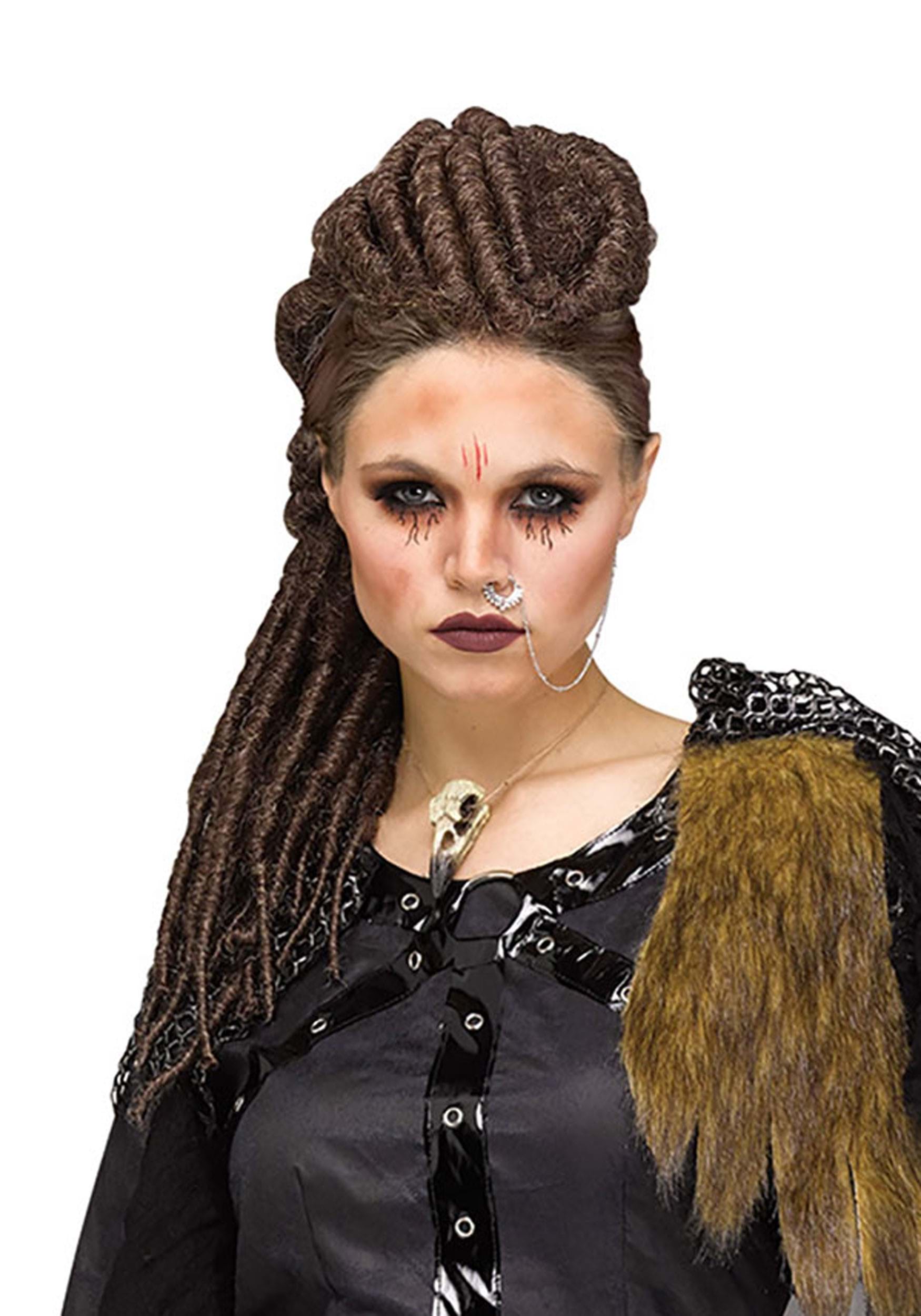 Women's Viking Dreaded Wig
