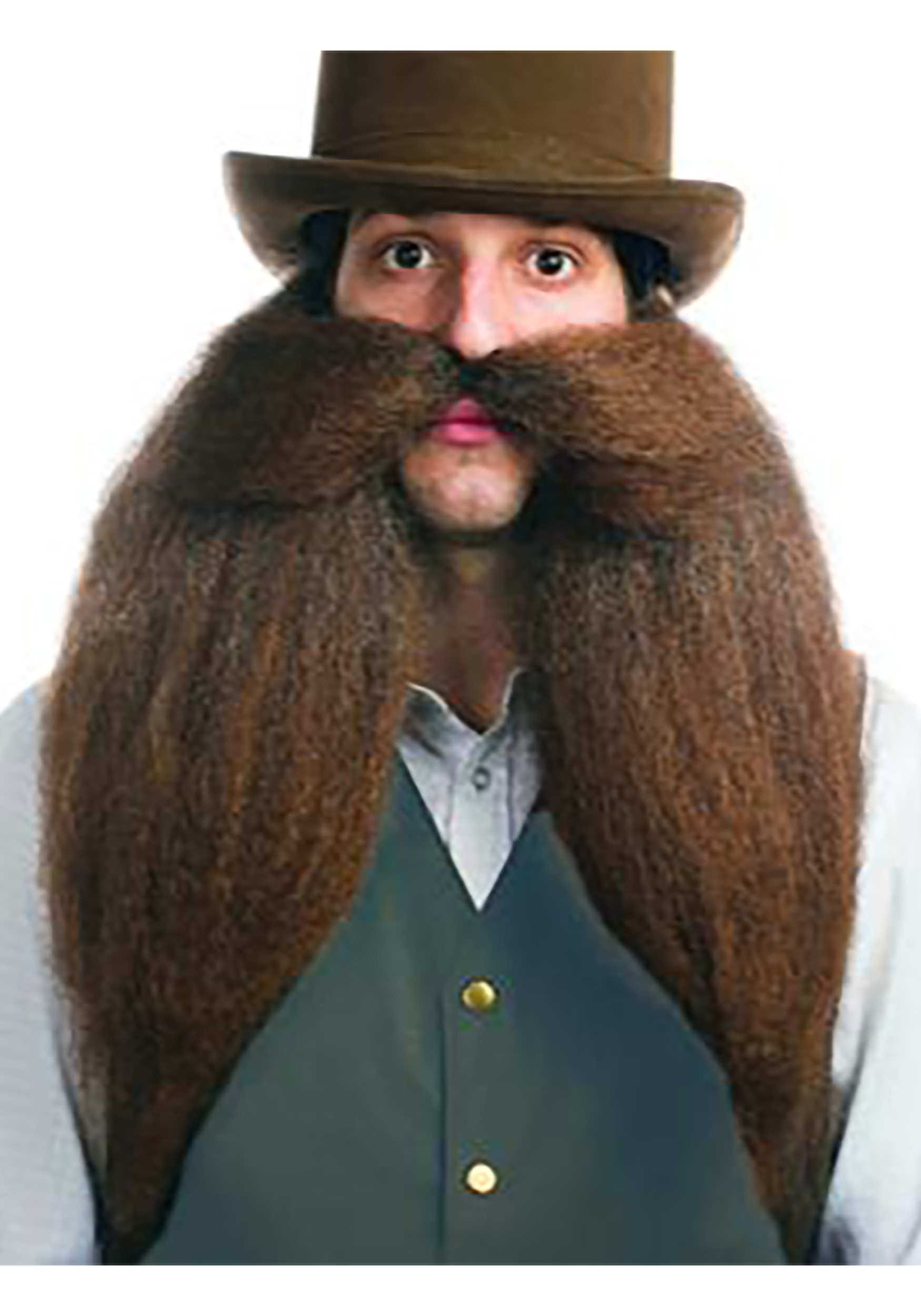 Mustache The Western Brown  Costume Accessories