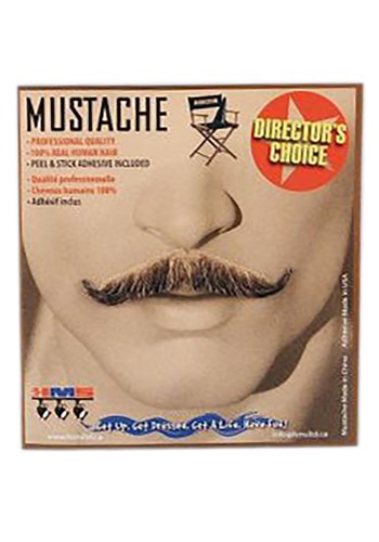 Magician Brown Mustache for Adults