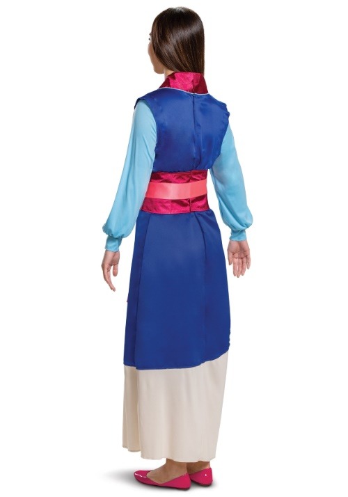 Mulan Women's Blue Dress Costume | Disney Princess Costumes