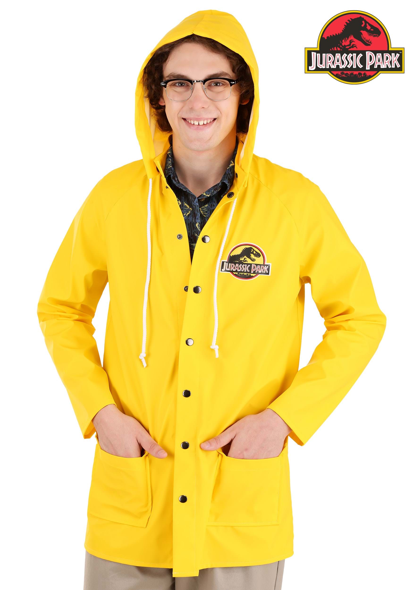 yellow anorak rain jacket