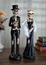 Resin Skeleton Lady & Man Tapered Candlesticks Alt 1