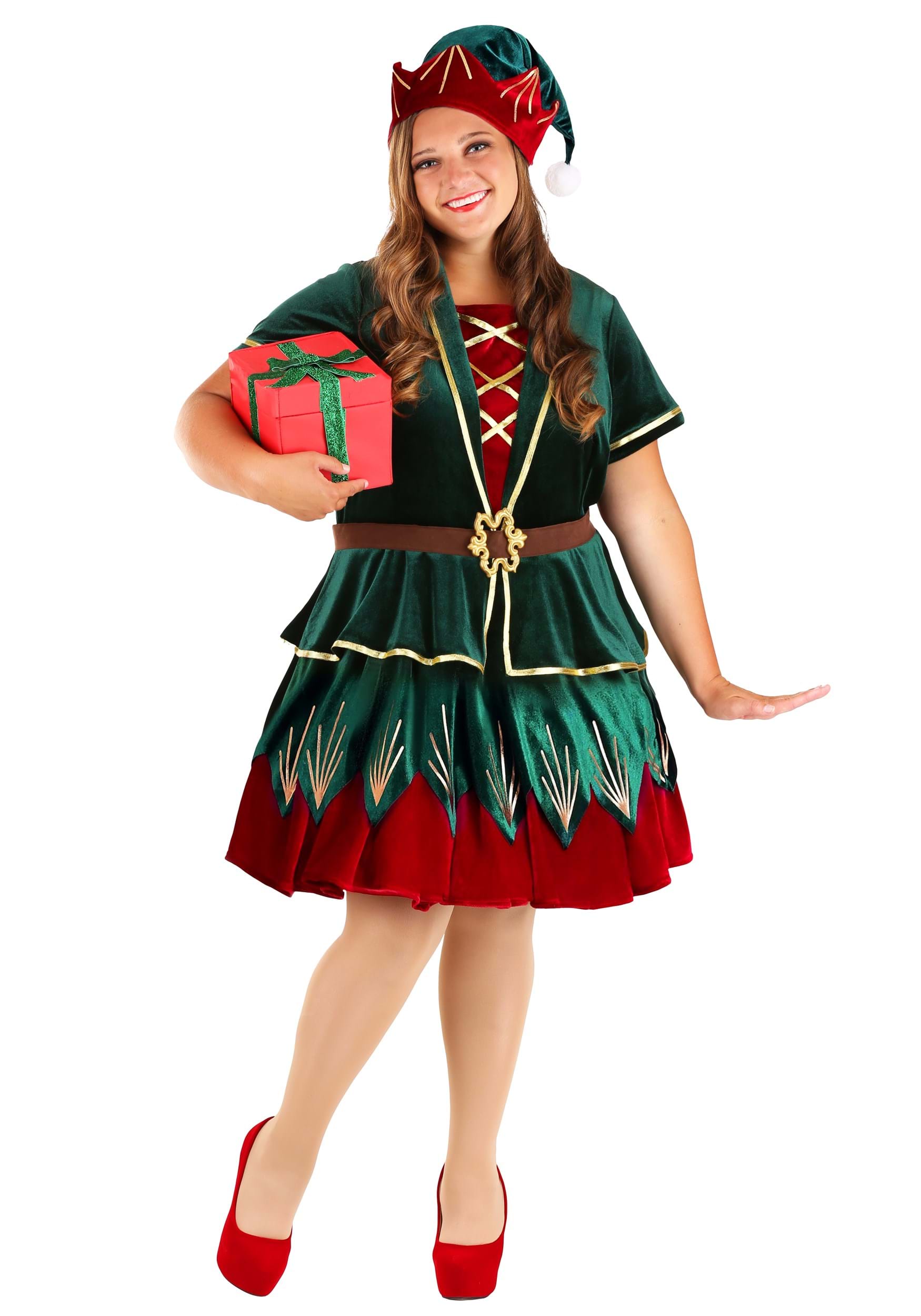 Disfraz de elfo navideño de navidad Multicolor – Yaxa Store