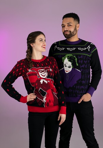 Harley Quinn Hammer Time Ugly Christmas Sweater | Adult Apparel