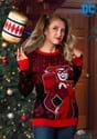 Harley Quinn Hammer Time Ugly Christmas Sweater Alt 7