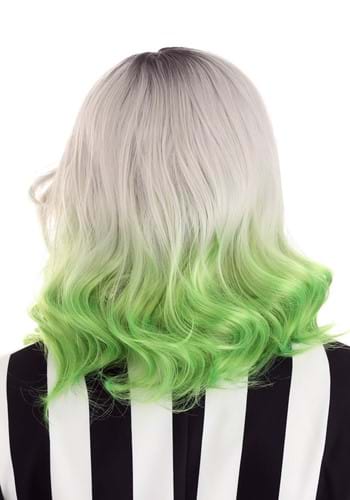 Gray and Green Ombre Adult Wig