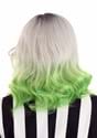 Adult Grey and Green Ombre Wig alt 1