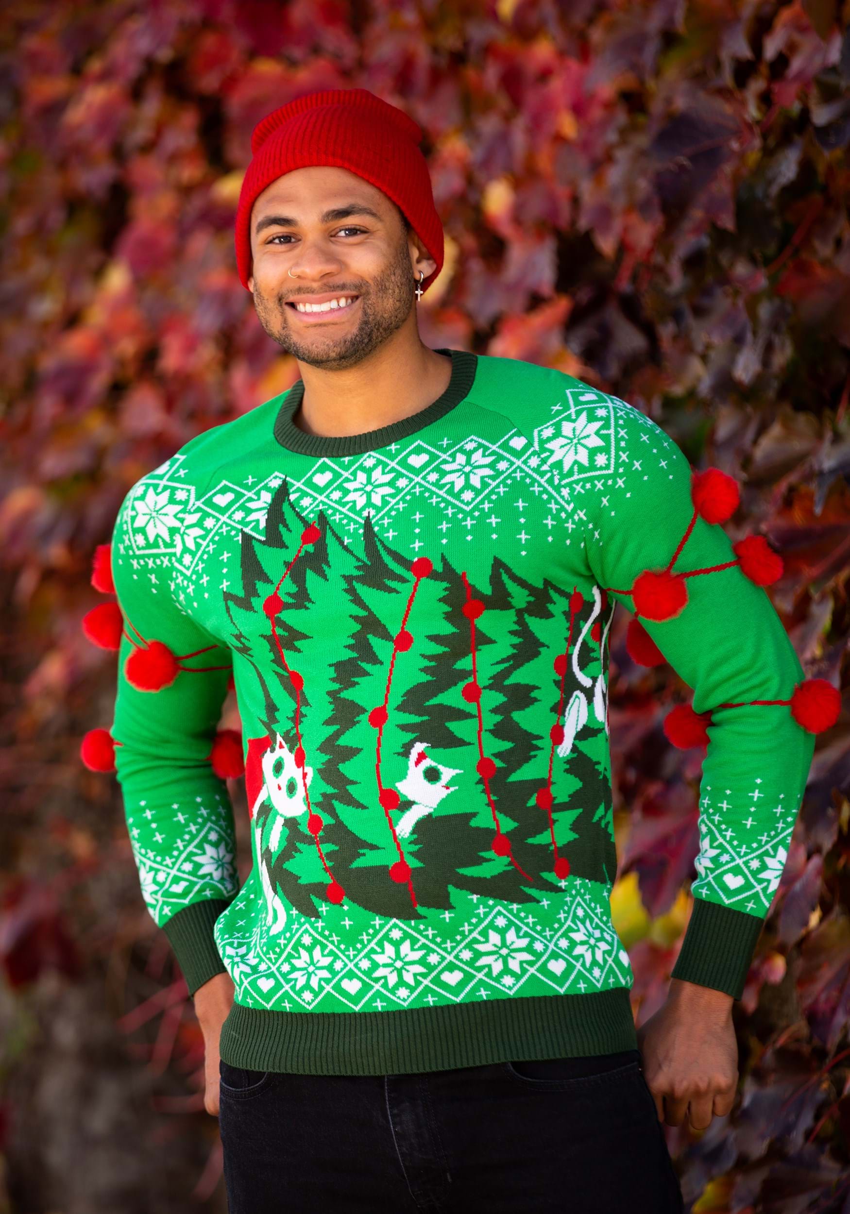 klasse Bij wet In het algemeen Kitty Trouble Ugly Christmas Sweater for Adults