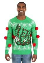 Kitty Trouble Adult Ugly Christmas Sweater4