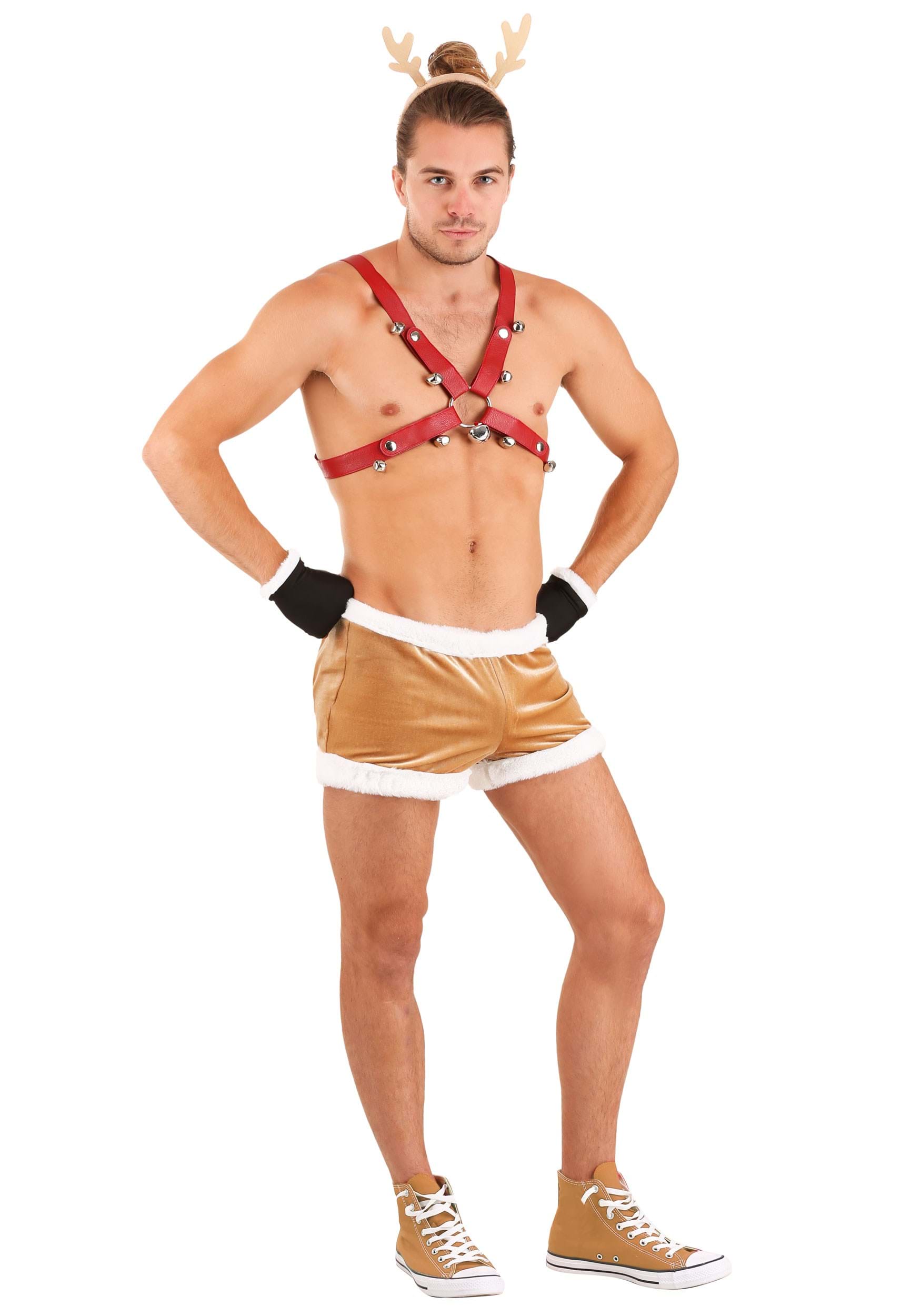 Personal Embezzle business Sexy Reindeer Costume for Men