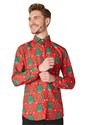 Men's Suitmeister Christmas Trees Red Shirt update