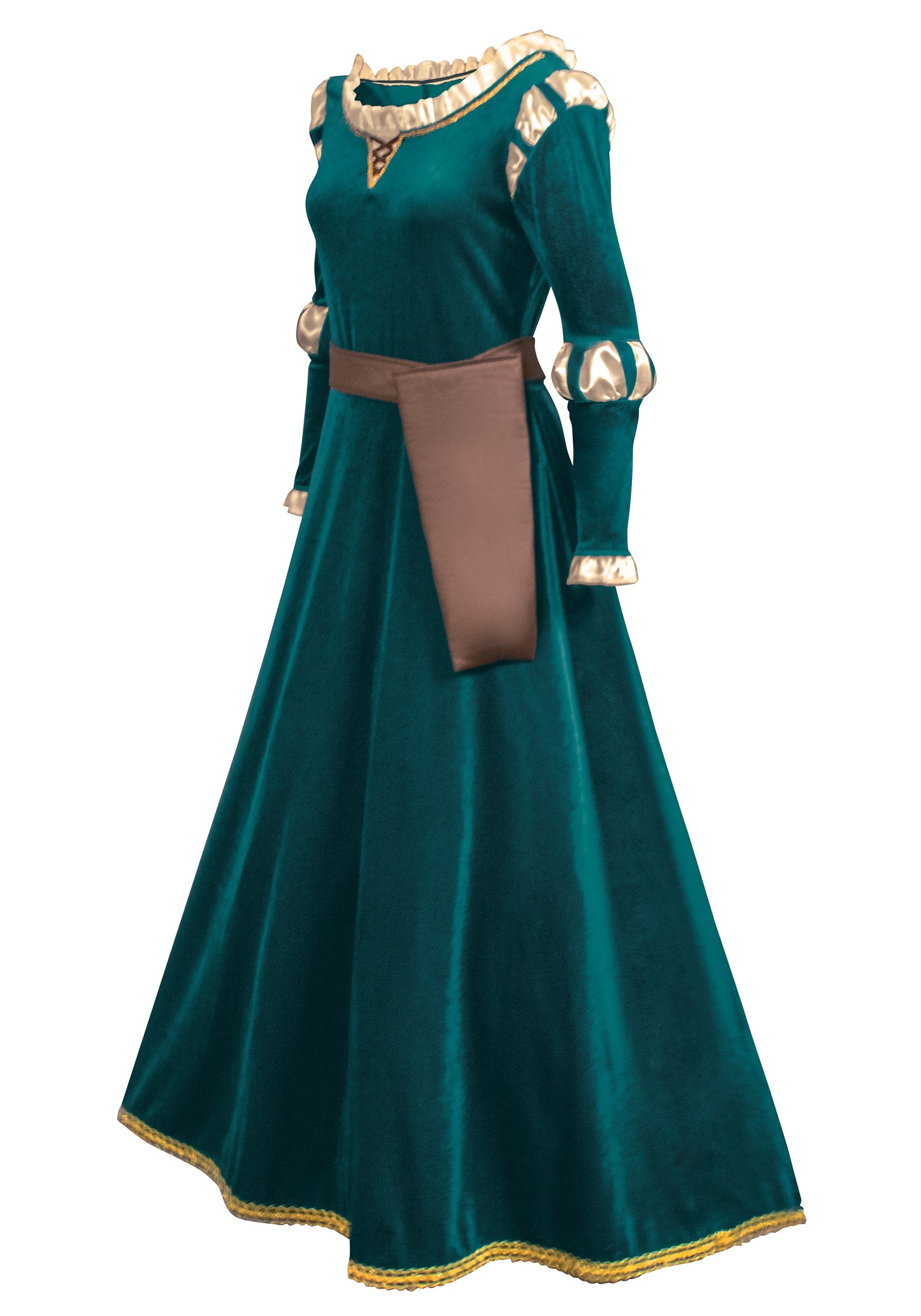 Women Brave Legend Princess Costume Renaissa Merida Dress Girl Costume Cosplay 