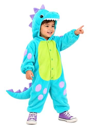 Toddler Teal Cuddlesaur Costume 1