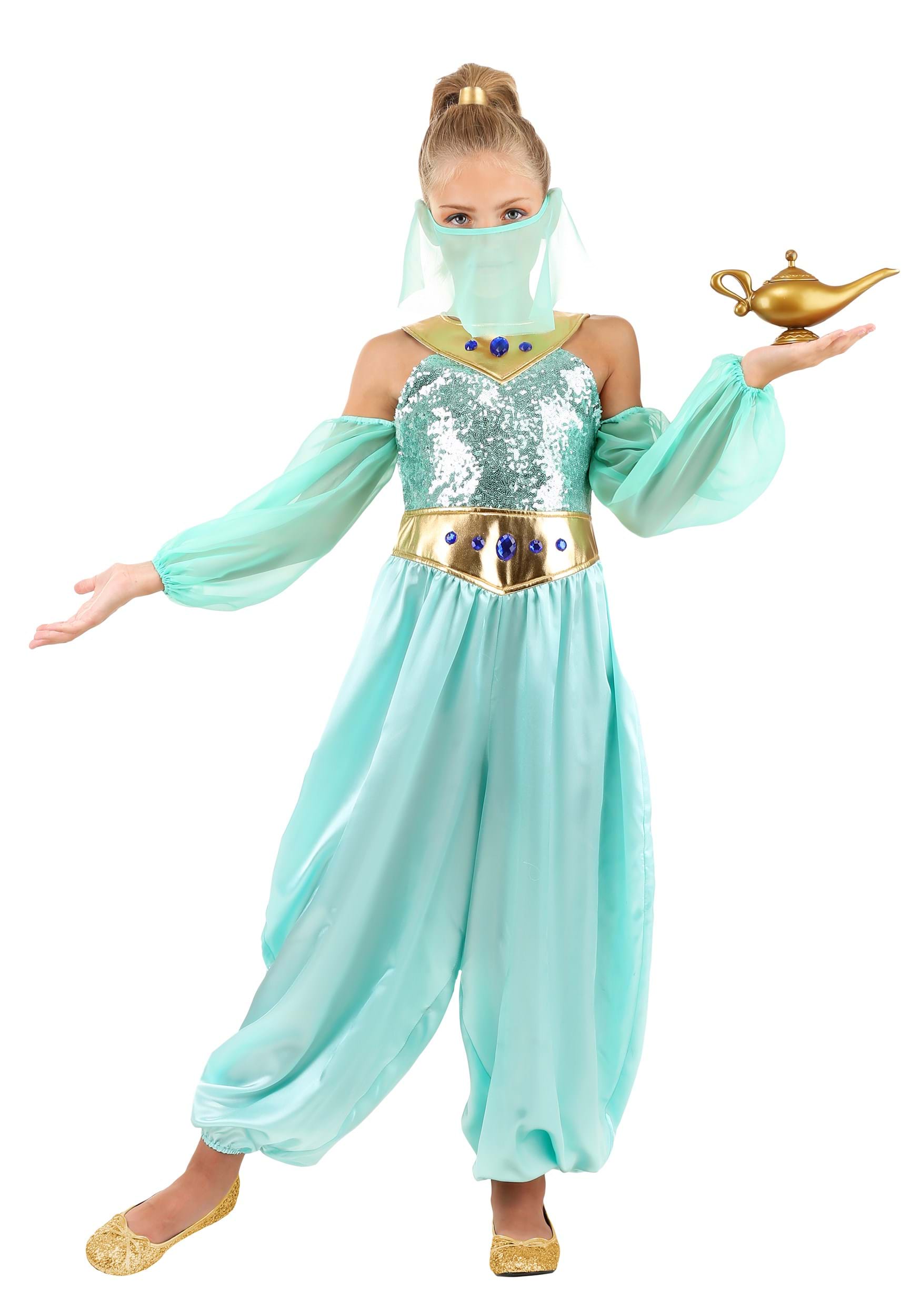 Genie Fancy Dress Costume Medium