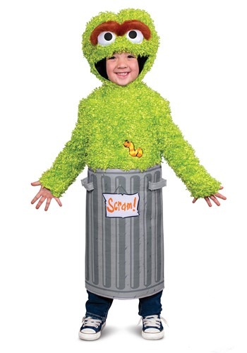 oscar the grouch costume adult