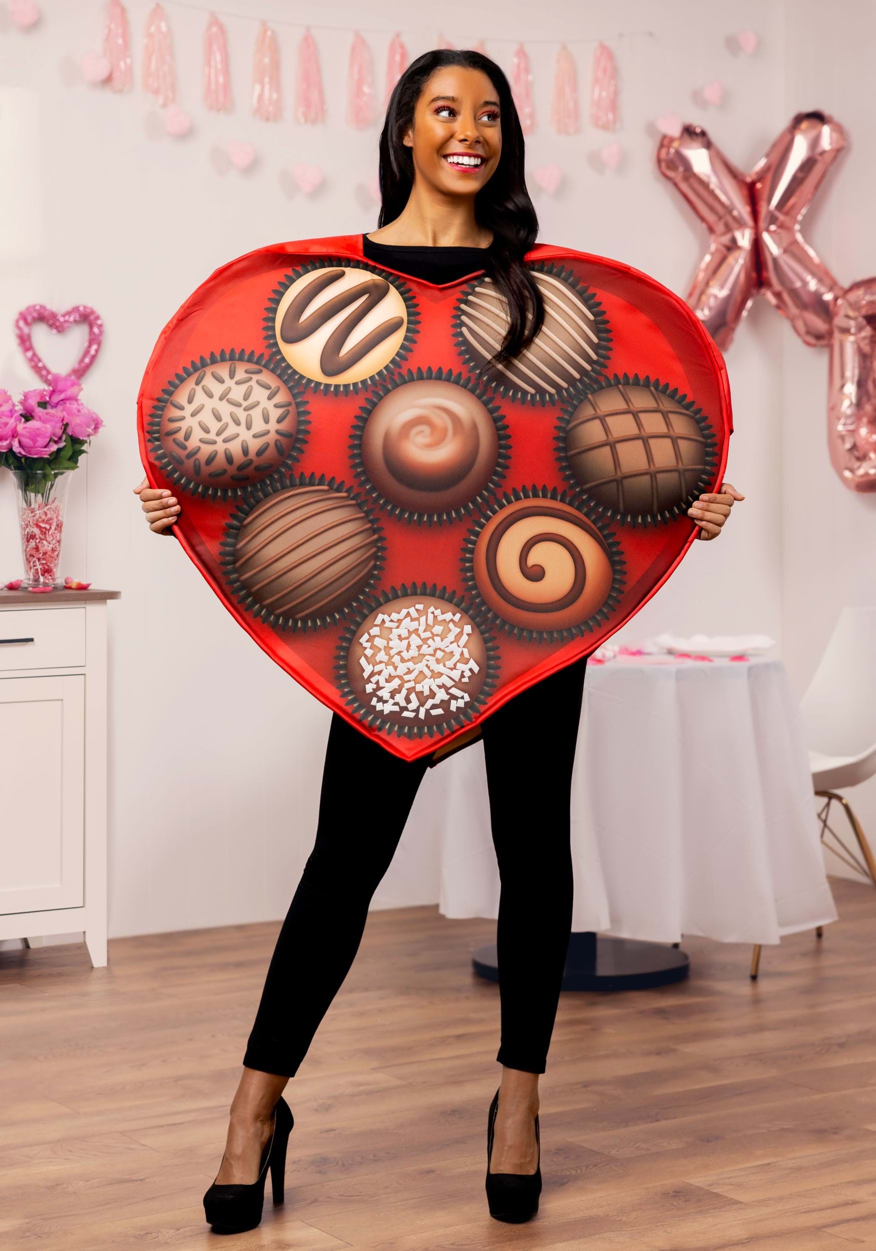 Heart-Shaped Box of Chocolates Costume