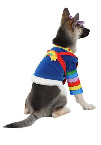 Pet Rainbow Brite Dog Costume | Halloween Pet Costumes