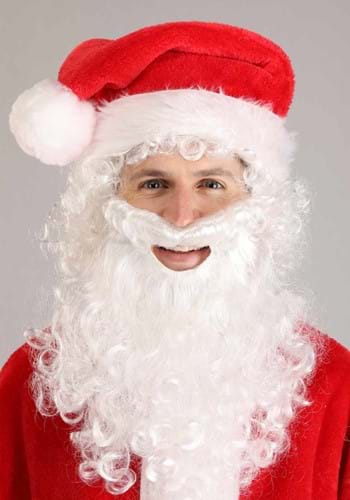 Deluxe Red Santa Claus Men's Costume | Christmas Costumes