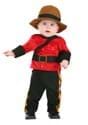 Infant Canadian Mountie Costume Alt 2