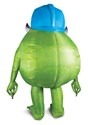 Monsters Inc Adult Mike Wazowski Inflatable Costume Alt 1 UP